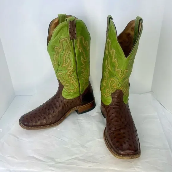 Green top ariat boots deals